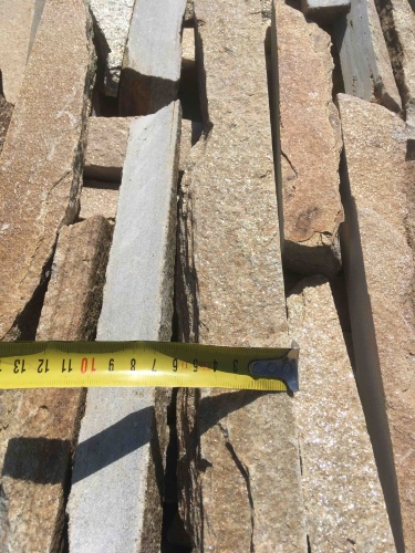 Горбушка златолит золотистый для облицовки купить в Ишиме