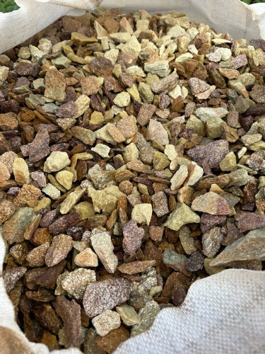 Златолит персиковый декоративная каменная крошка купить в Ишиме