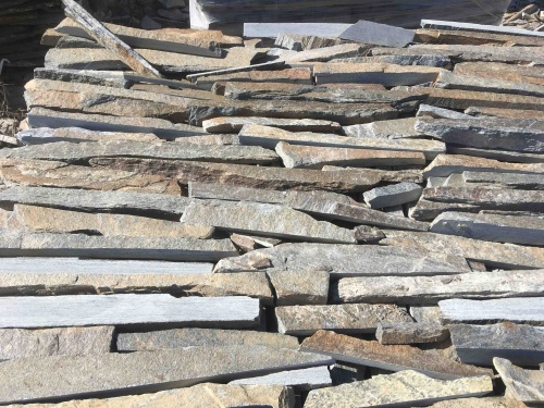 Горбушка златолит мультиколор для облицовки купить в Ишиме