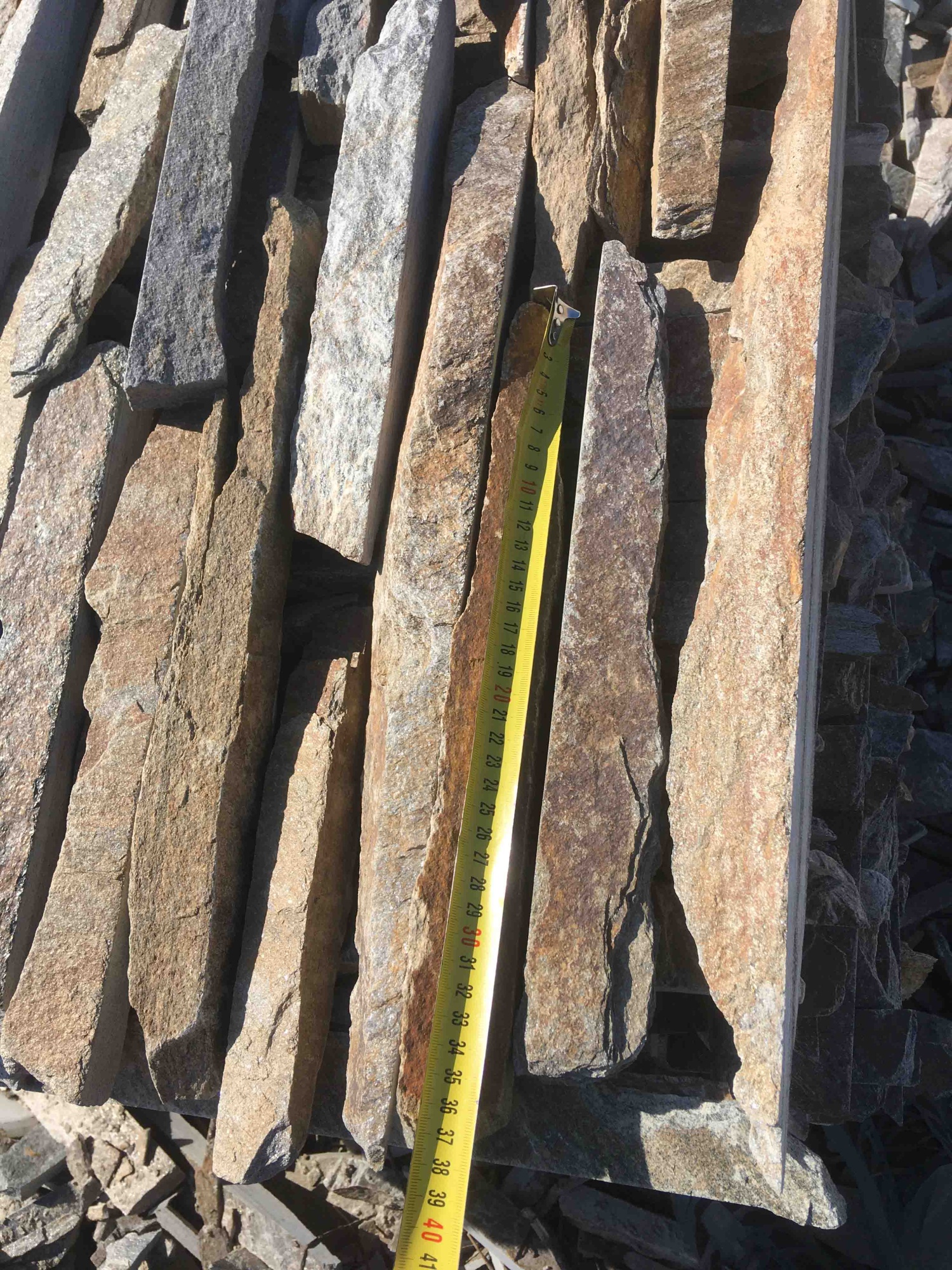 Горбушка златолит мультиколор для облицовки купить в Ишиме