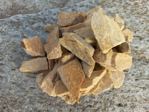 Златолит жёлтый декоративная каменная крошка купить в Ишиме