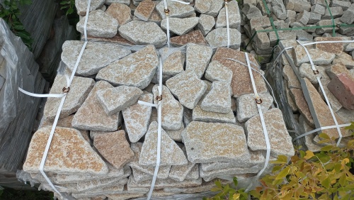 Гранитный плитняк галтованный для парковки купить в Ишиме