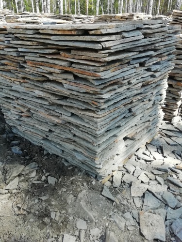 Плитняк златолит Уральский для цоколя, отмостки купить в Ишиме