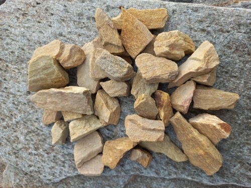 Златолит жёлтый декоративная каменная крошка купить в Ишиме