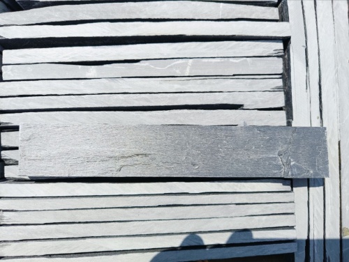 Плитка чёрная из натурального камня фасадная 30 см * 5 см, толщина 7 мм -30 мм купить в Ишиме